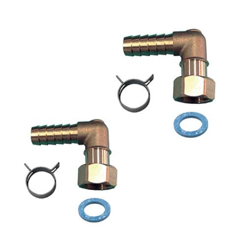 サニタリー アクセサリー   13Aペアホース用部品セット(L) 規格13XG1/2 [RH2L-15]      リビラック | 