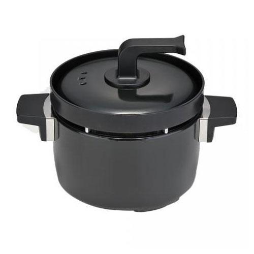 3合炊き炊飯釜 つつみ炊きKAMADO リンナイ Rinnai [RTR-03E] 二重構造・かまど炊き仕様 スピード炊飯 食卓にそのまま置けるデザイン 優良配送 |  | 02