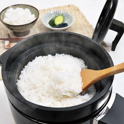 3合炊き炊飯釜 つつみ炊きKAMADO リンナイ Rinnai [RTR-03E] 二重構造・かまど炊き仕様 スピード炊飯 食卓にそのまま置けるデザイン 優良配送 |  | 04