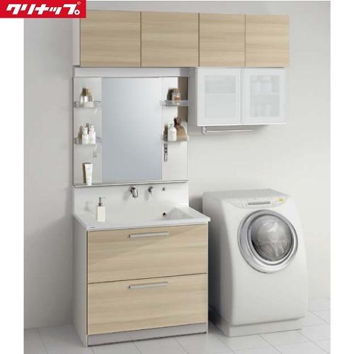 洗面化粧台 S(エス) 間口900+750 クリナップ cleanup 1面鏡 ルーチェウッドベージュ セットプラン  メーカー直送 | 