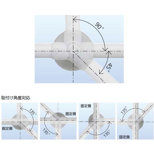 水まわり用手すり BAUHAUS 32ソフトアクアレール 自在Lブラケット マツ六 [SAQ-04W] ホワイト4トン配送 車上渡し 法人様事務所入限定 メーカー直送 |  | 02