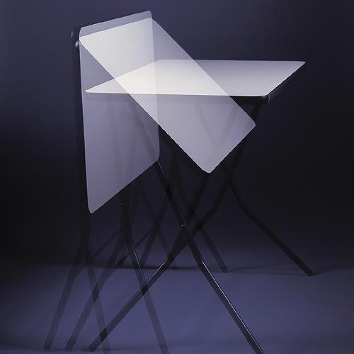 スタンドタッチテーブル  メラミン天板75cm幅  ニューグレー/ブラック [SB-75W] 机 ルネセイコウ メーカー直送 |  | 01