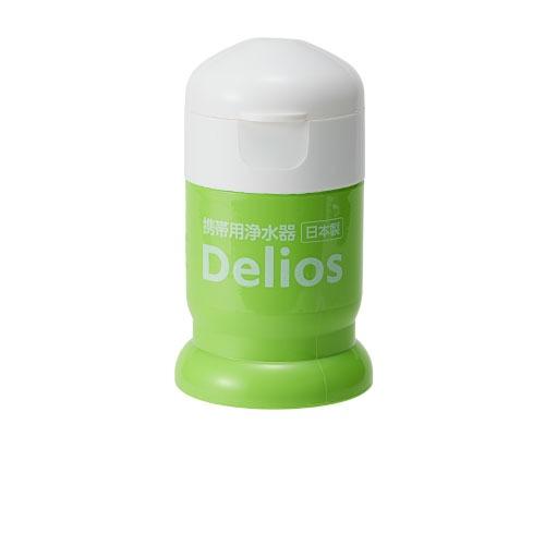 携帯用浄水器 デリオス Delios 本体のみ [SD9C-2] 簡単スピーディー ほとんどのペットボトルに装着可能 防災 アウトドア 海外旅行 キッツマイクロフィルター | 