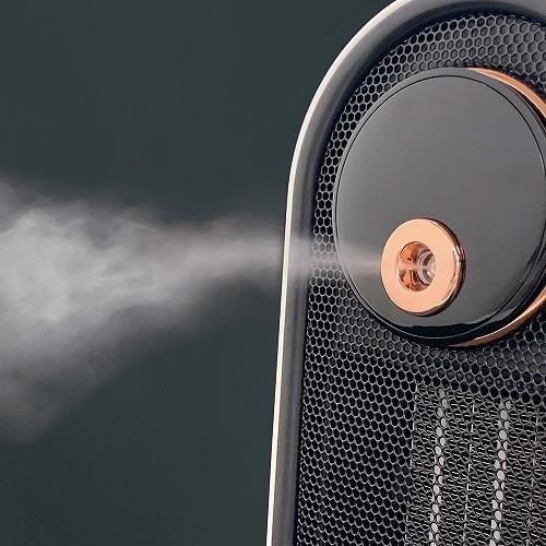 加湿セラミックヒーター ピンク [SKJ-TR80KP(PK)] 加湿単独運転可能 首