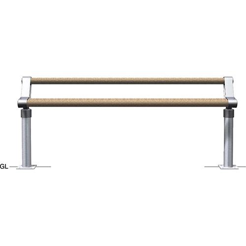 サポートベンチ [SPR-100B] φ76.3(t2.8)×W1800×H779mm サンポール 受注