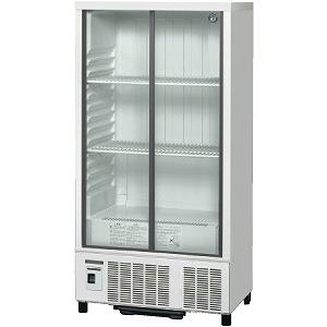 【納期約2週間】 冷蔵 小形ショーケーススライド扉 [SSB-70D] 定格内容積265L 冷却内容積287L ホシザキ 荷受け必須車上渡し4t車侵入可のみ  メーカー直送 | 