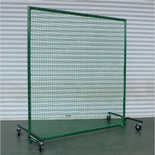 防球ネット キャスタータイプ 名入れ 防球フェンス [STELLAR3NAME] グラウンド用品 打撃練習 投球練習 ステラ金属株式会社  メーカー直送 |  | 01