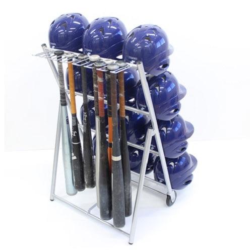 ヘルメットバットスタンド 野球 ヘルメットスタンド バット立てバット掛け [STELLAR8] メット掛け グラウンド用品 ステラ金属株式会社  メーカー直送 |  | 01