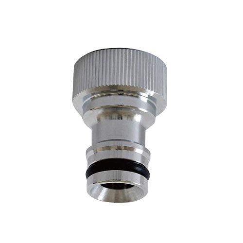 水栓柱 ジラーレ専用ホースアダプター メッキ [TK3-HSADN] エクステリア ガーデン用品 オンリーワンクラブ | 