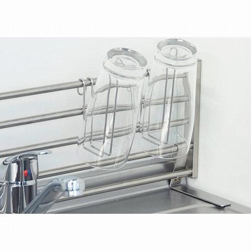 マルチスタンド 水切棚がもっと便利に [TMS-2] 田窪工業所   メーカー直送 | ブランド登録なし | 02