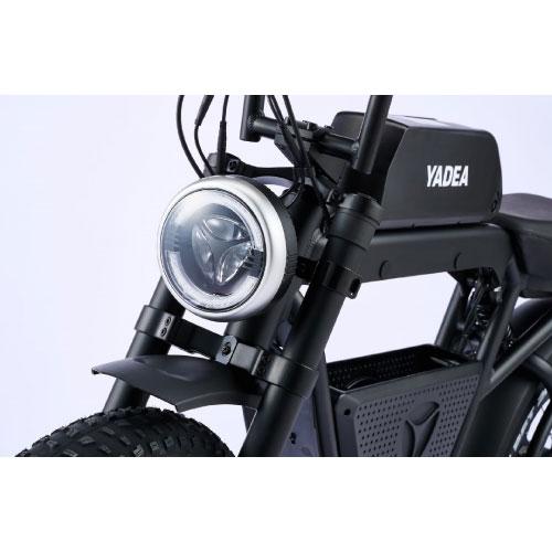 電動自転車 電動アシスト自転車 500Wのパワフルモーター搭載 ブラック