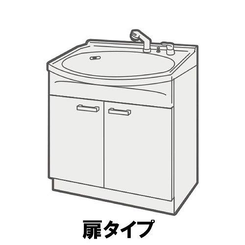 洗面化粧台 ウィット Wit タカラスタンダード [wit750mplan] デッキ水栓タイプ ホーローボウル 間口750 扉タイプ 洗面タイプ 自由にカスタム |  | 02