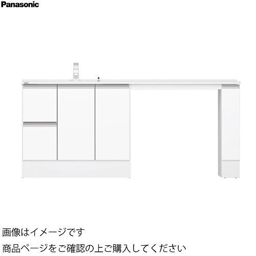 洗面化粧台 シーラインスリムD450 スリムワイドカウンター幅1650mm 引出し  パナソニック Panasonic [XGQC16D4HK□□□] 下台のみ｜e-kitchenmaterial