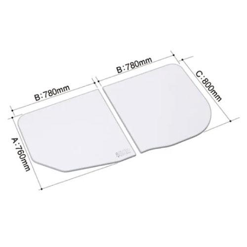 システムバス 薄型保温組フタ L勝手用 LIXIL リクシル [YFK-1676B(2)L