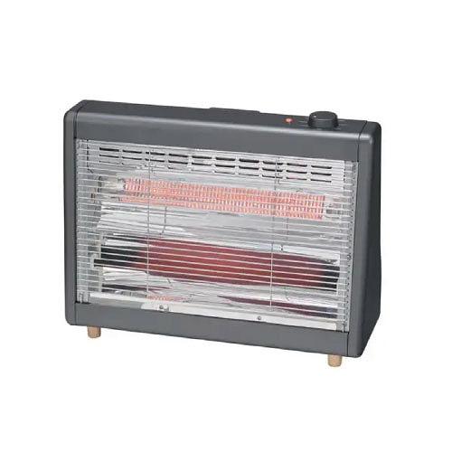 電気ストーブ ハイブリッドヒーター グレー [YKT-WCS1000G(H)] 3段階