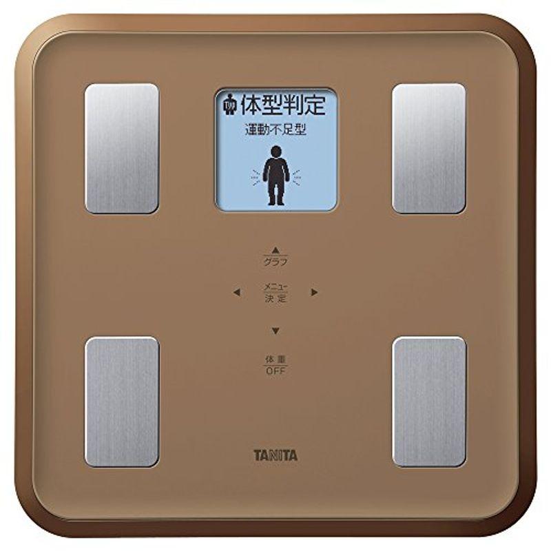 経典ブランド 体重 タニタ 体組成計 フルドット液晶の表示画面採用 顔イラストや応援メッセージ表示 Br 810 ブラウン 日本製 バックライト 健康管理 計測計