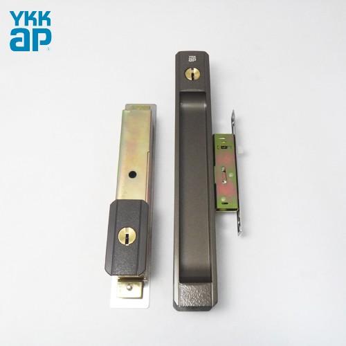 YKK 召合錠(外のみ) + 戸先錠 HH-J-0881 WEST ディンプルシリンダー 　断熱引戸 れん樹 召合サムターンなし