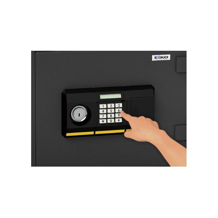 エーコー（EIKO） 金庫 家庭用 小型 耐火金庫 テンキー式 防犯