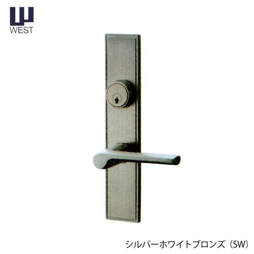 WEST レバーハンドル錠 916仕様 5250 ディンプル ドアノブ シルバー色 171-C5505 ケース刻印：5250 5200 など