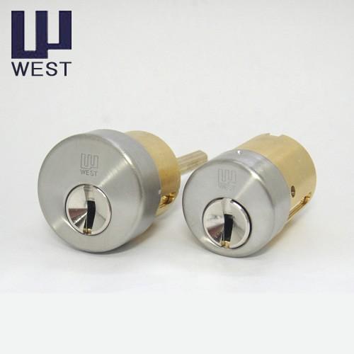 WEST(ウエスト) 916リプレイスシリンダー PPA4 + PPA4G 2個同一セット　玄関 防犯