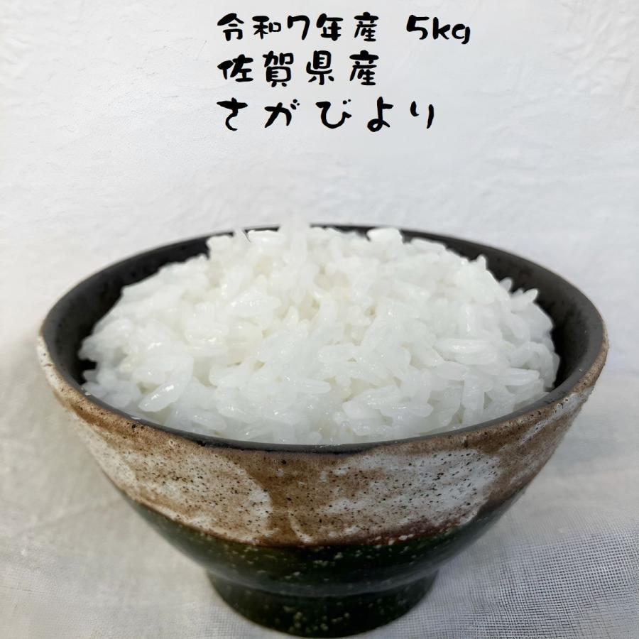 さがびより お米 佐賀県産 令和7年産 5kg 特A 粒感しっかり甘い お米