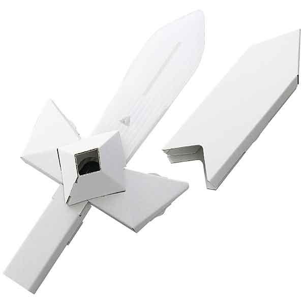 返品交換不可 ボール紙で作る刀がledライトで光るセイバークラフトキット 実験 工作 Www We Job Com