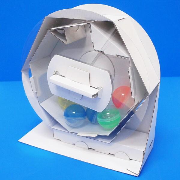 手作り工作 ガラポン抽選貯金箱 No お絵かき 手作り工作キット専門店 通販 Yahoo ショッピング