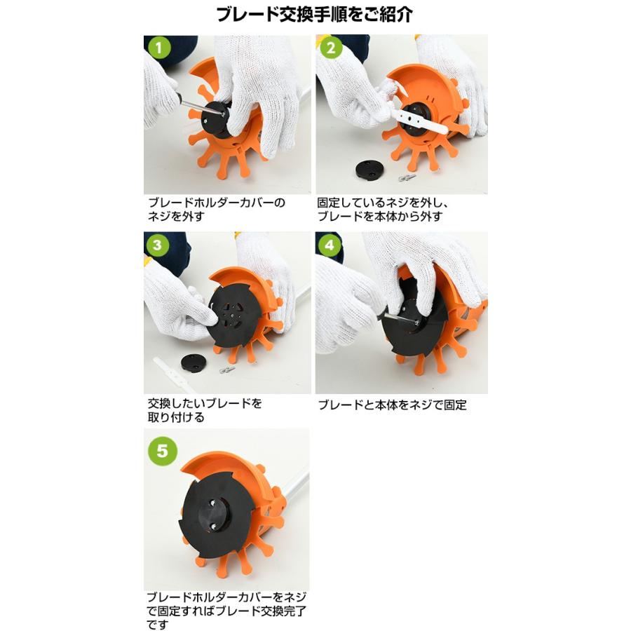 山善（YAMAZEN） 充電式草刈機 補助輪付き 7.2V 2.5Ah リチウムイオン