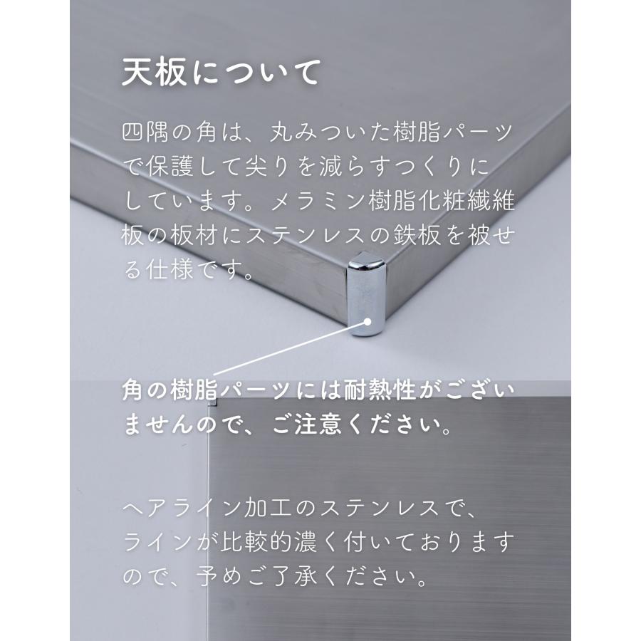 山善（YAMAZEN） サイドテーブル 折りたたみテーブル キッチン スリム