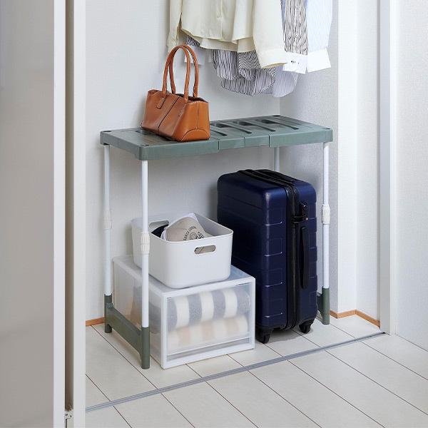 山善（YAMAZEN） ベルカ(Belca) クローゼット・押入れ トールラック