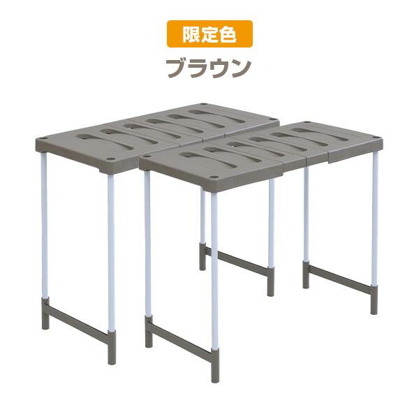 【新着商品】【まとめ買い8台セット】Belca(ベルカ) 日本製 収納棚 クロー ベルカ Belca クローゼット 押入れ フリーラック 伸縮タイプ 2台入り