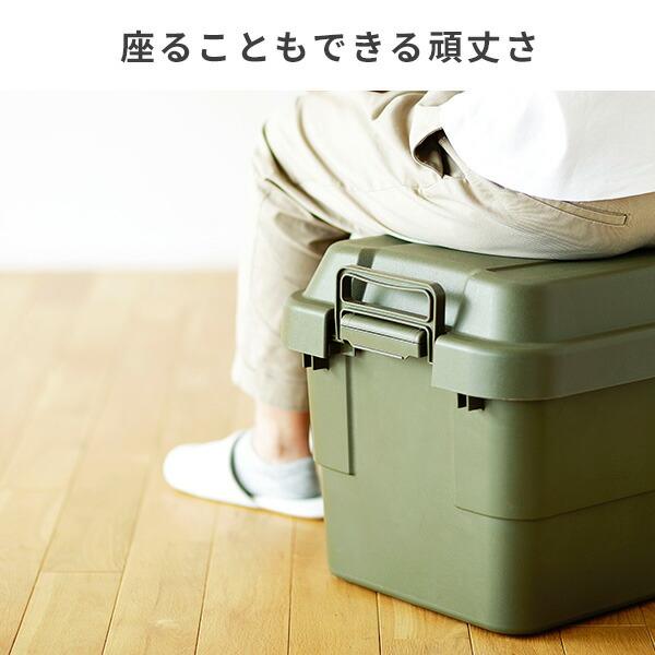 トランクカーゴ 座れる 収納ボックス 収納ケース コンテナボックス