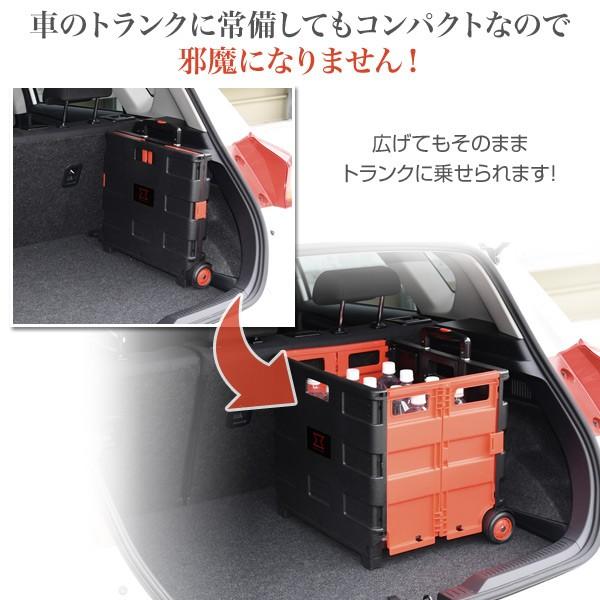 山善（YAMAZEN） ショッピングカート 折りたたみ 42Lタイプ WOC-42