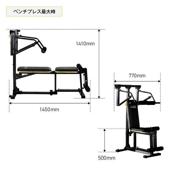 ALINCO（アルインコ） マルチワークアウトジム トレーニングマシン