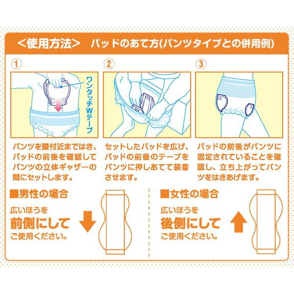 フリーネ Pro ズレない パンツ用パッド 昼用 日本製36枚×6パック(216枚