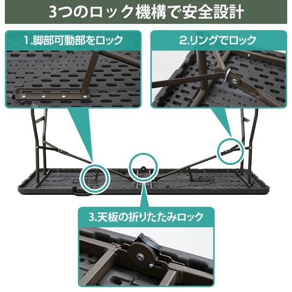 山善（YAMAZEN） ガーデンファニチャー ガーデンテーブル ガーデニング