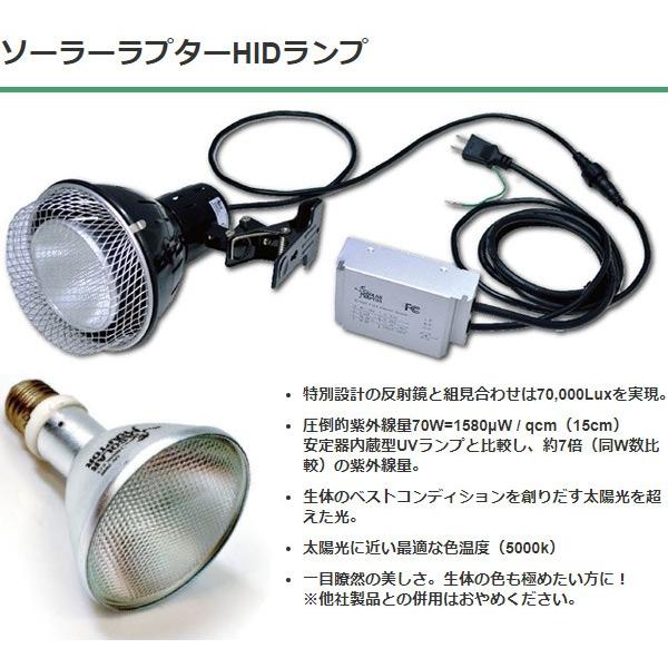 ゼンスイ SOLAR RAPTOR HIDランプ 70W ソーラーラプター