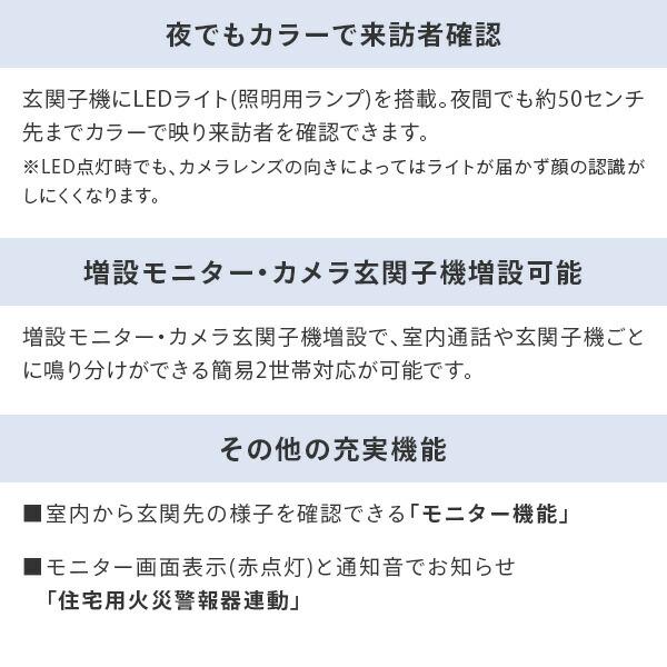 未開封★パナソニック　テレビドアホン　VL-SZ50KF 新品未使用 Panasonic（パナソニック） 送料無料/パナソニック「VL-SVD505KF