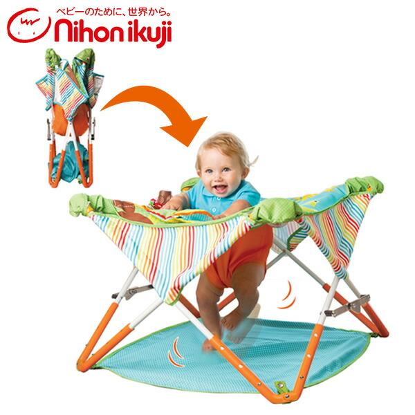 Summer コンパクトにたためる ポップアップジャンパー 11kg 76cmまで 6か月 12か月 室内遊具 人気ブランド新作豊富 おもちゃ ジャンプ ベビー ジャンパルー 赤ちゃん