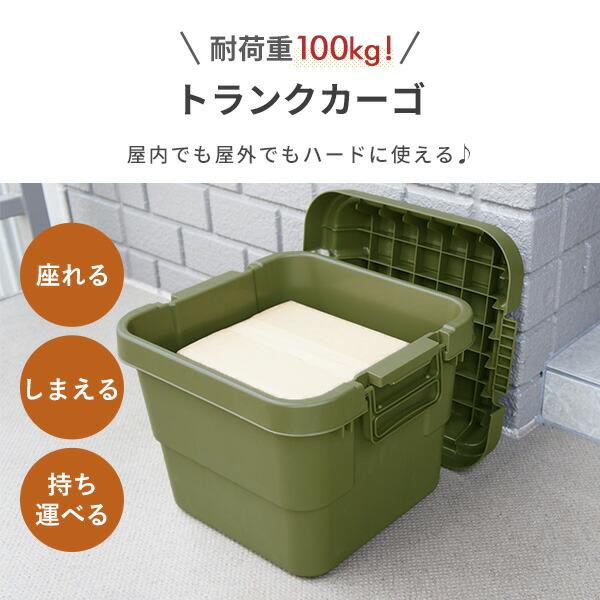 RISU（リス） トランクカーゴ 座れる 収納ボックス 収納ケース