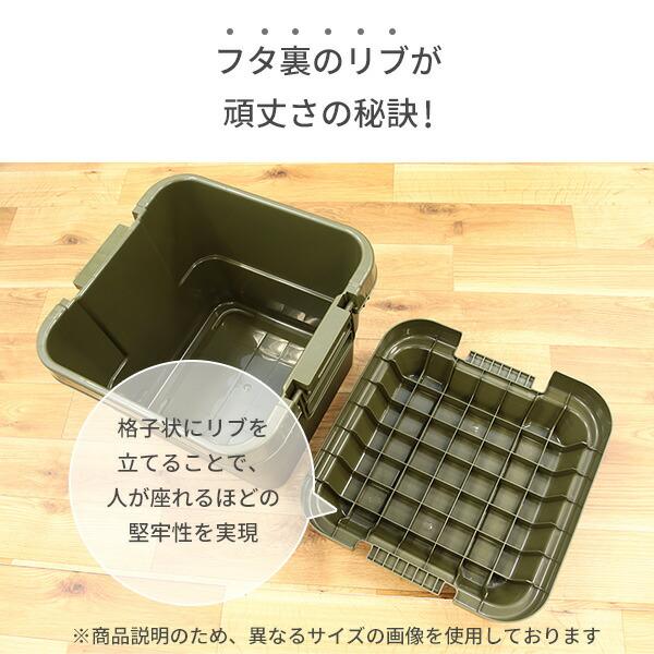 RISU（リス） トランクカーゴ 座れる 収納ボックス 収納ケース