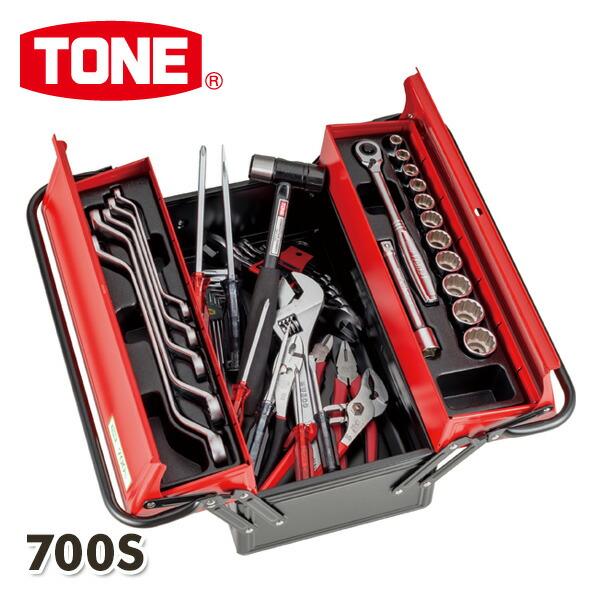 TONE（トネ） ツールセット 差込角12.7mm 内容46点 700S レッド