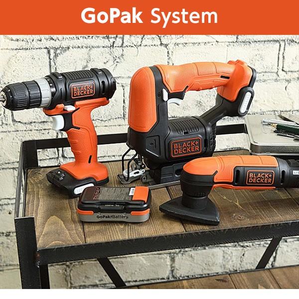 ブラック＆デッカー（BLACK & DECKER） GoPak 10.8V 充電池 (USB