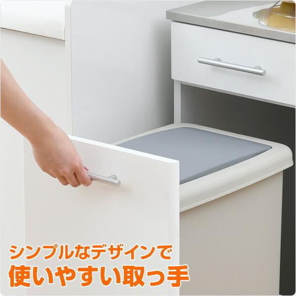 山善（YAMAZEN） ゴミ箱 キッチンラック 一体型 ダストボックス