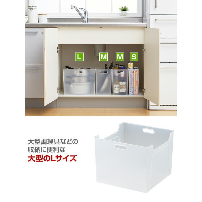 squ+ 収納ケース 2個組 A4ファイルボックス 幅32.9 奥行32.9 高さ26.3