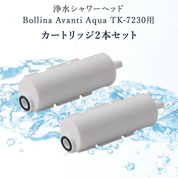 浄水カートリッジ 2本入り 塩素除去 ボリーナ アヴァンティアクア用 TK ...