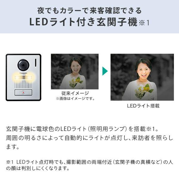 Panasonic テレビドアホン 音声応答 録画機能付き 3.5型カラー Panasonic テレビドアホン 音声応答 録画機能付き 3.5型カラー
