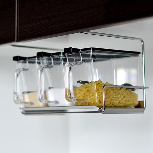 【大特価！！】調味料入れ スパイスラック 保存容器 ステンレス製 Amazon｜ディノス 保存容器 キャニスター オイル 調味料入れ