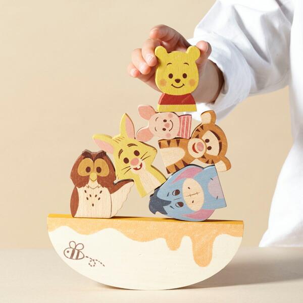 Kidea Balance Game くまのプーさんとなかまたち対象年齢1 5歳から Tykd 赤ちゃん ベビー おもちゃ 木のおもちゃ 知育玩具 木製おもちゃ 木製玩具 割引価格