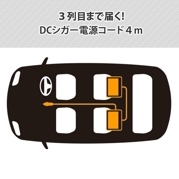 キュリオム ポータブルDVDプレーヤー ヘッドレストモニター